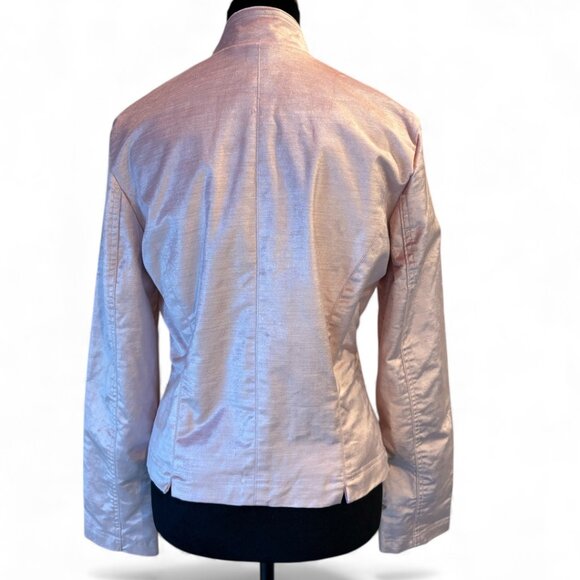 Free People Pink Velvet Military Jacket Medium NWT - Picture 3 of 15